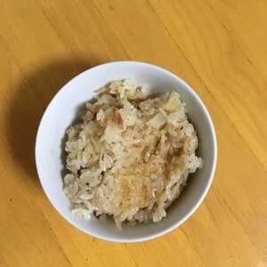 超簡単！麺つゆの炊き込みご飯☆